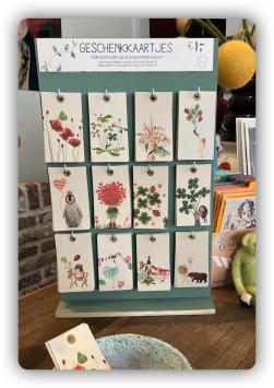 Geschenkkaartjes display