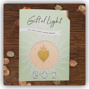 Geschenklichtje Hart