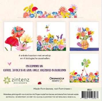 Bloemenkaartensetje 01