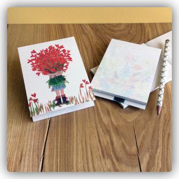 Writing pad Grove of Love