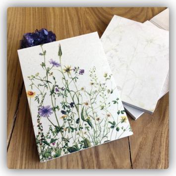 Writing pad Field Flowers