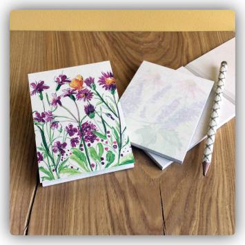 Writing pad Anemone